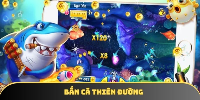 ban ca thien duong co khong gian vo cung hoan hao va trang le Bắn cá Thiên Đường có không gian vô cùng hoàn hảo và tráng lệ