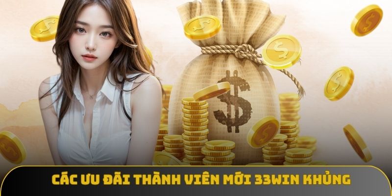 cac uu dai thanh vien moi 33win khung ban nen thu qua Các ưu đãi thành viên mới 33Win khủng bạn nên thử qua