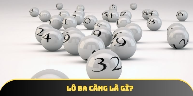 Khái niệm lô ba càng ăn bao nhiêu