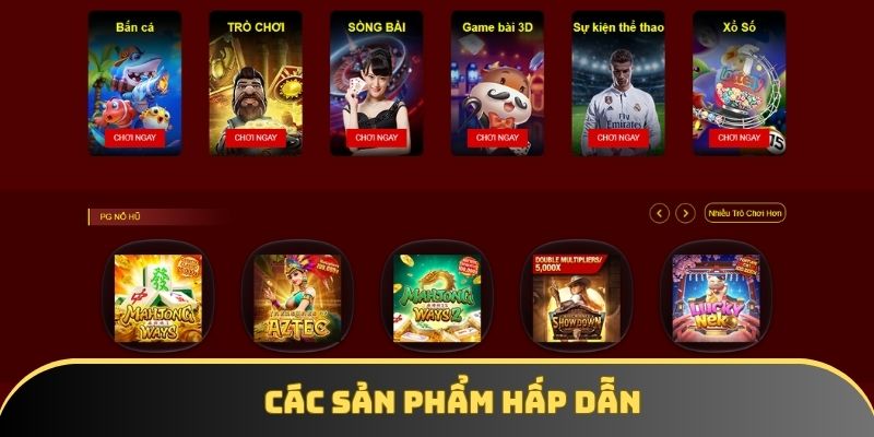 mot vai san pham noi bat nhat o nha cai 33win Một vài sản phẩm nổi bật nhất ở nhà cái 33win